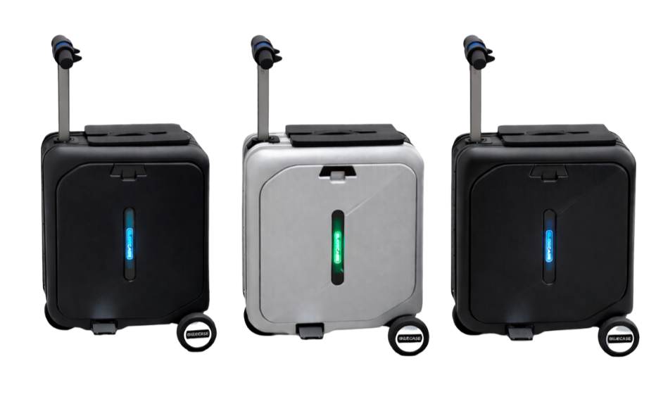 GLIDECASE The world’s latest motorised carry-on suitcase. Ride through airports with ease. Travel has a new pace.